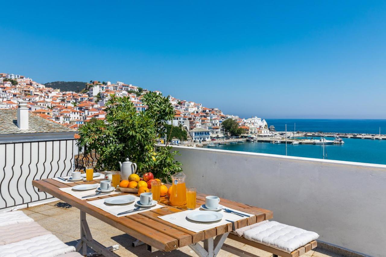 Regina Hotel Bandar Skopelos Luaran gambar