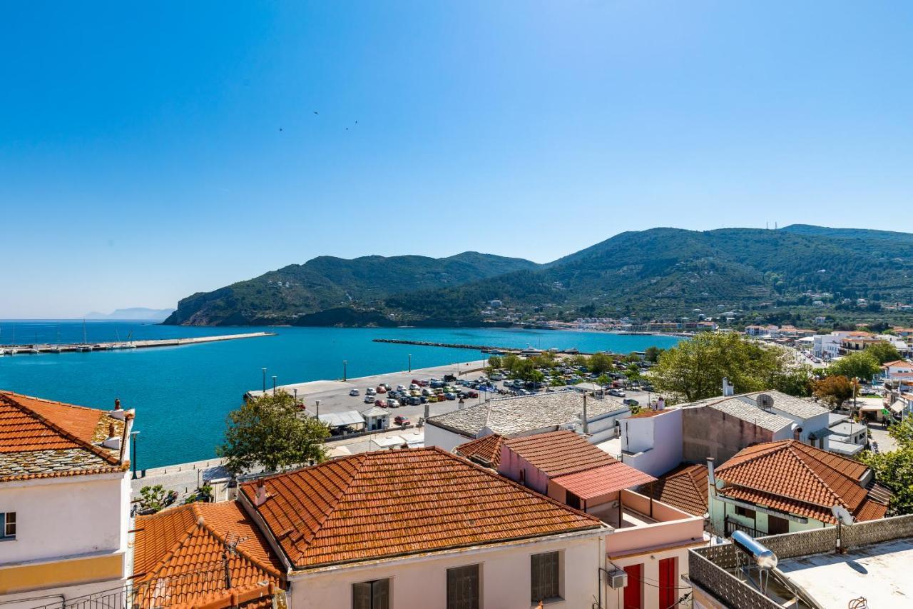 Regina Hotel Bandar Skopelos Luaran gambar